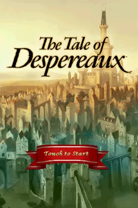 Tale of Despereaux, The (Europe) (En,Fr,De,Es,It) screen shot title